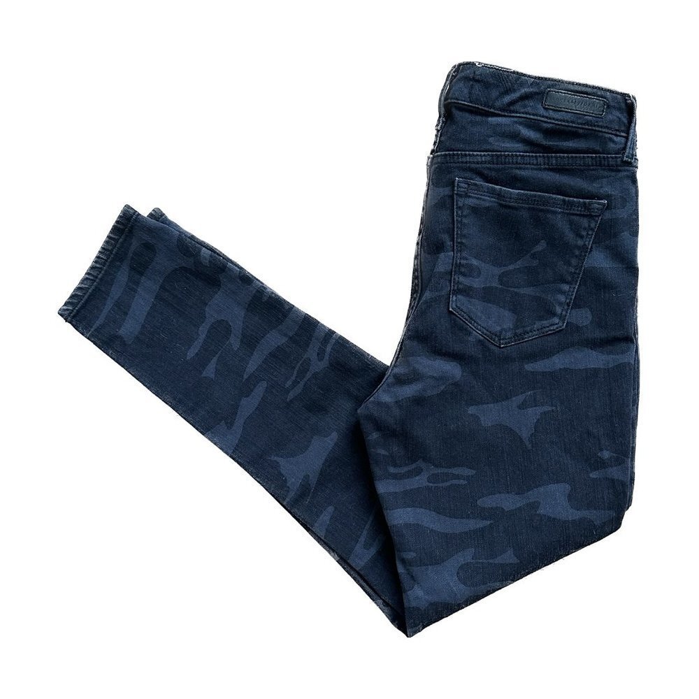 Sanctuary - Social Ankle Skinny - Standard Rise - Camo Print - Women’s Size 28